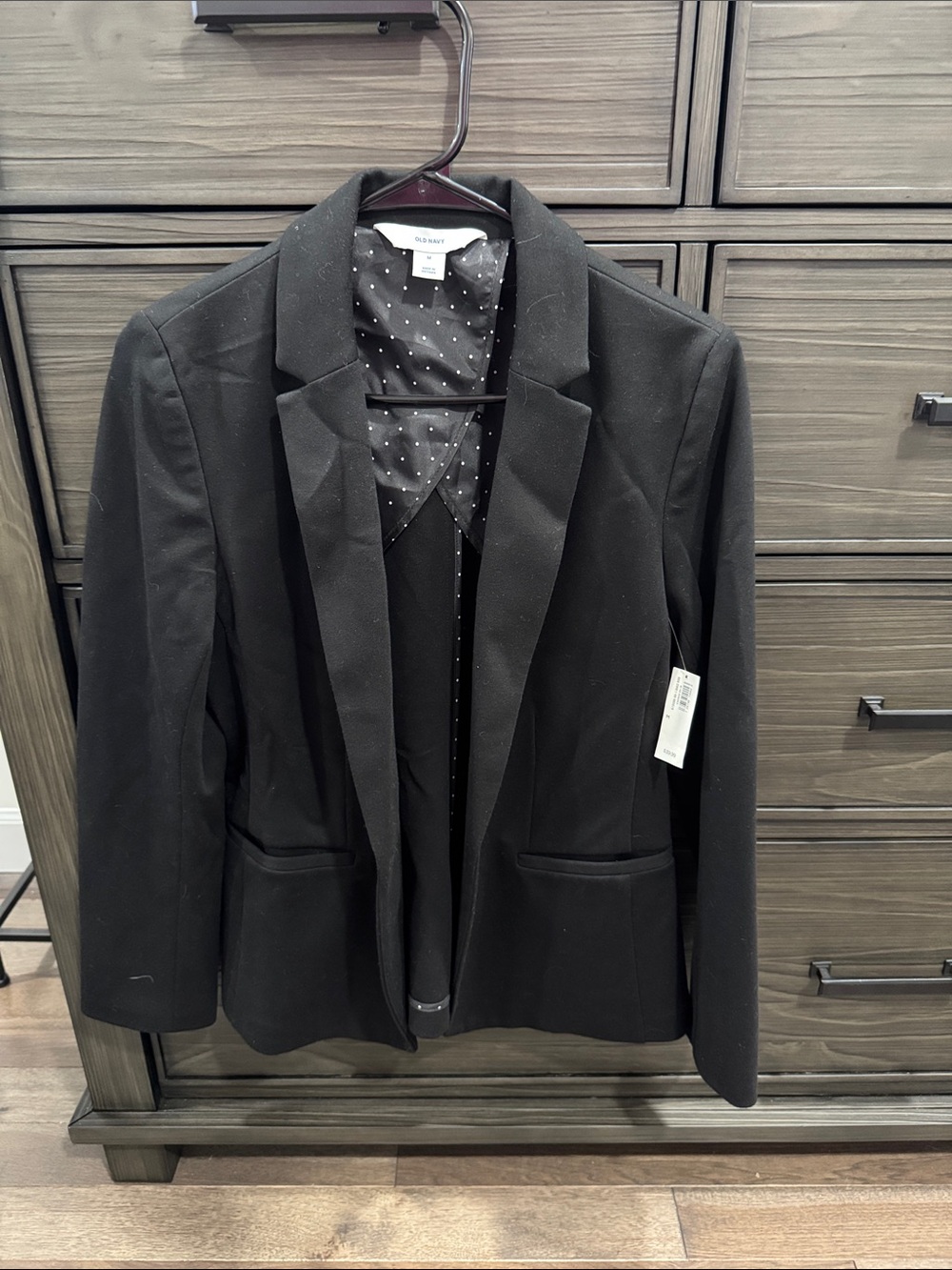 Women’s black old navy blazer size medium